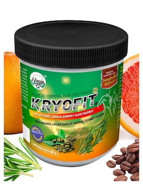 Gel corporal reductor Kryofit para todo tipo piel