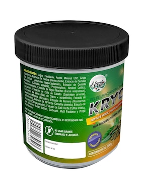 Gel corporal reductor Kryofit para todo tipo piel