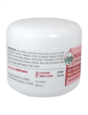 Crema para rostro y cuerpo recomendada para aclarar día y noche Meaclara Meaclara para todo tipo piel