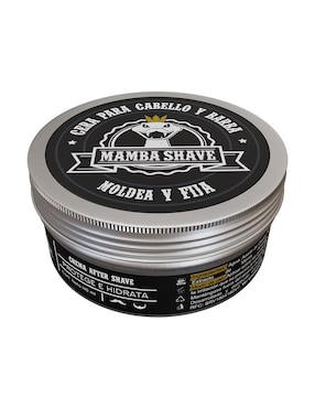 Cera para cabello y  barba Mamba Shave recomendado para fortalecimiento