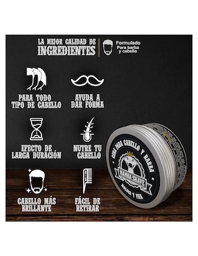 Cera para cabello y  barba Mamba Shave recomendado para fortalecimiento
