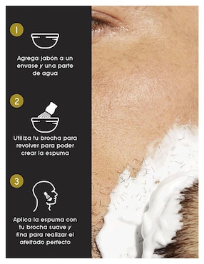 Brocha para afeitar Mamba Shave