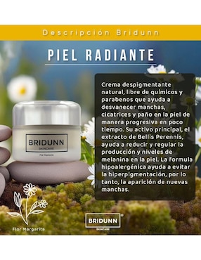 Crema facial recomendada para prevenir la aparición de manchas día y noche Bridunn Skincare Suero Cuidado Piel Despigmentante para todo tipo piel