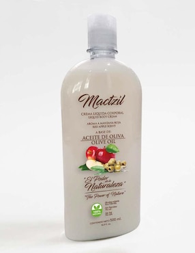 Crema para cuerpo recomendada para hidratar día y noche Mactzil Diseño Especial para todo tipo piel