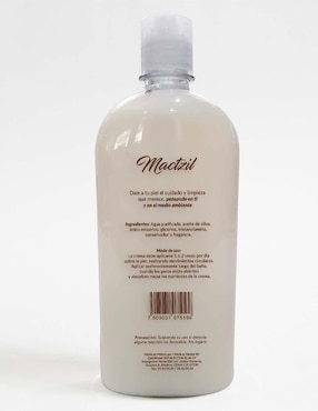 Crema para cuerpo recomendada para hidratar día y noche Mactzil Diseño Especial para todo tipo piel