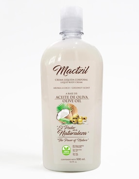 Crema Para Cuerpo Aceite De Oliva Mactzil