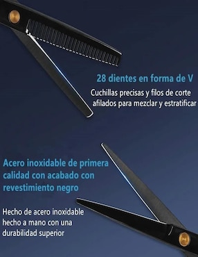 Tijeras para peluquería Genérica punta puntiaguda