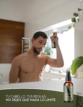 Spray para cabello todo tipo Crecimiento de Cabello masculino: Biotina + Vitamina E + Cola de Caballo + Romero Not Minox 90 ml