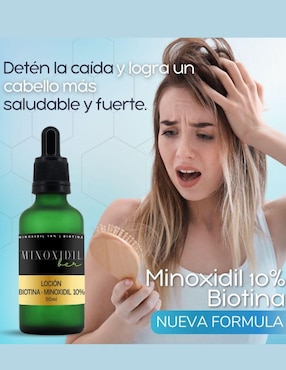 Tratamiento para barba y cabello anticaspa Minoxidilber