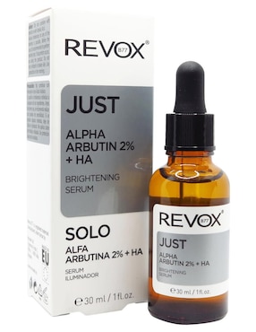 Serum Revitalizante Para Rostro Alfa Arbutina + Ácido Hialurónico Revox B77 Just 30 Ml