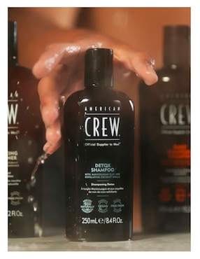 Shampoo para cabello American crew detox Acumen Detox