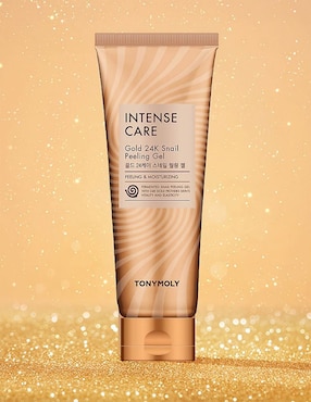 Exfoliante facial Gel Intense Care Gold 24K antiedad y antimanchas Tony Moly Care Gold 24 K para piel todo tipo piel