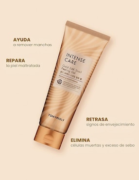 Exfoliante facial Gel Intense Care Gold 24K antiedad y antimanchas Tony Moly Care Gold 24 K para piel todo tipo piel