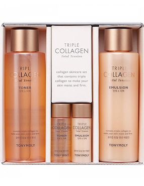 Tónico antiedad Total Tension Tony Moly Triple Collagen