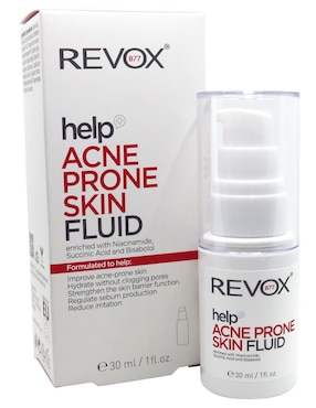 Serum Antiacné Facial Fluido Antiacne Help Revox B77 30 Ml