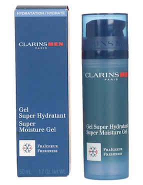Tratamiento facial Super Moisture Gel hidratante Clarins Clarins Men