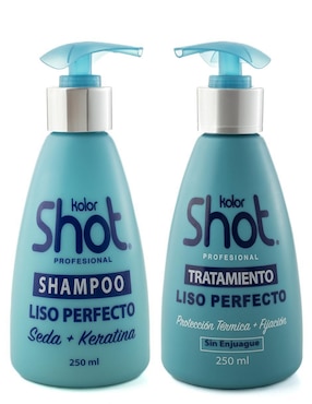 Shampoo Para Cabello Lacio Y Ondulado Kolor Shot Profesional