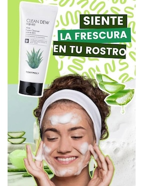 Limpiador facial Tony Moly Clean Dew para desmaquillar