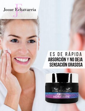 Set de crema para rostro y cuerpo recomendada para hidratar día y noche Josue Echavarria para todo tipo piel