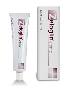 Crema para rostro y cuerpo recomendada para calmar y aliviar la piel día y noche Zeloglin para todo tipo piel