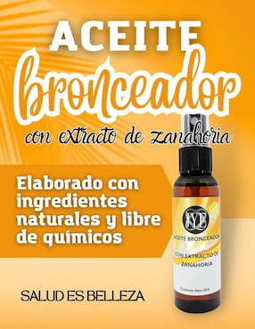 Aceite bronceador Jye
