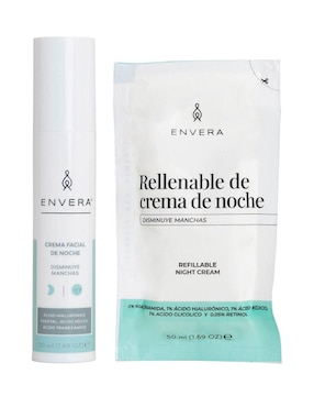 Crema Facial Recomendada Para Aclarar De Noche Envera Para Piel Todo Tipo