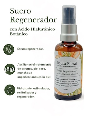 Sérum antiedad Remedios Artesanales Orgánicos Botica Floral de piel normales y sensibles