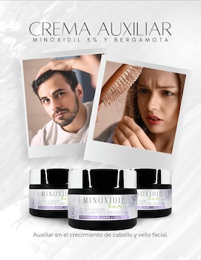 Tratamiento para barba y cabello Minoxidilber