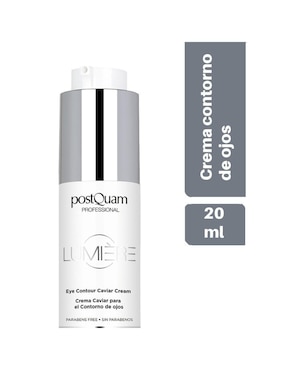 Crema para ojos recomendada para prevenir signos de la edad día y noche Postquam para todo tipo piel