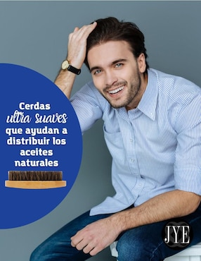 Cepillo para barba Jye de madera