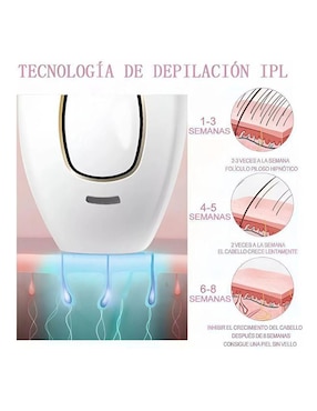 Depiladora para rostro y cuerpo Genérica