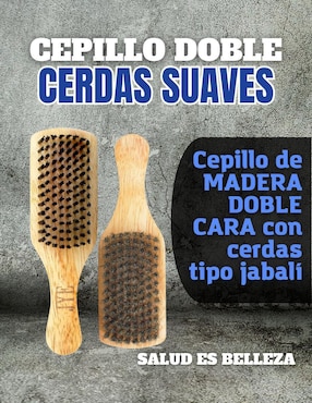 Cepillo para barba Jye de madera