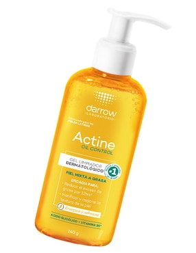 Limpiador rostro y cuerpo Actine Oil Control Gel Darrow para purificar
