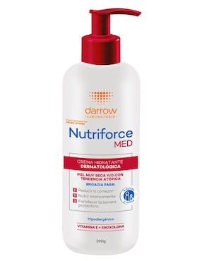 Crema Para Rostro Y Cuerpo Recomendada Para Hidratar De Día Y Noche Nutriforce Darrow Para Piel Seca Y Sensible