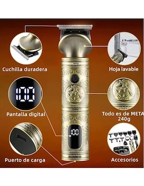 Recortadora para cabello, barba y cuerpo Genérica