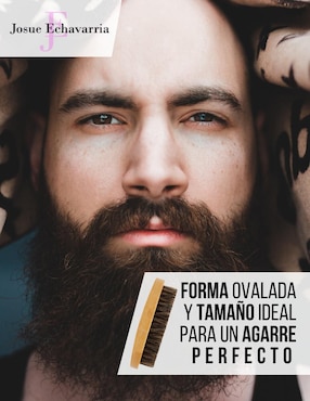 Cepillo para barba Josue Echavarria de madera