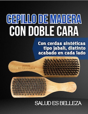 Cepillo para barba Josue Echavarria de madera