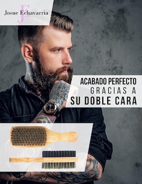 Cepillo para barba Josue Echavarria de madera