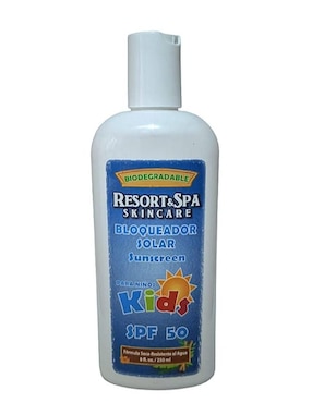 Bloqueador Solar FPS 50 Biodegradable, Organico Y Natural 250 Ml Kids Resort And Spa Skin Care