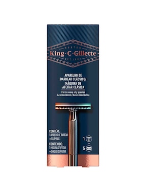 Rastrillo Gillette 1 hoja para piel normal 6 piezas