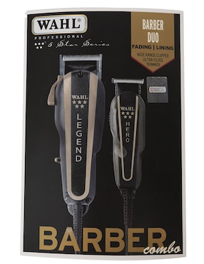 Juego de peluquería Wahl Barber Duo 18 piezas