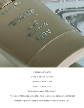 Protector solar FPS 50 Airy sunstick Smoothing bar Abib