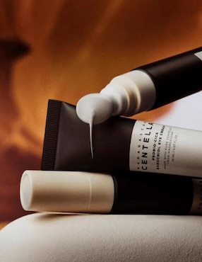 Set de crema para contorno de ojos recomendada para prevenir signos de la edad día y noche Skin 1004 para todo tipo piel