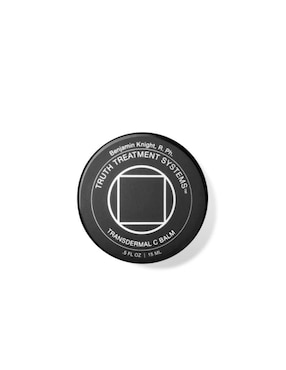 Crema para rostro y labios recomendada para revitalizar día y noche Truth Treatments Transdermal C Balm para piel normal y seca