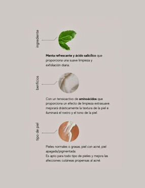 Limpiador facial Truth Treatments para exfoliar