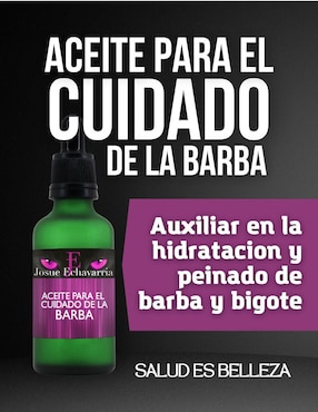 Tratamiento para barba hidratante Josue Echavarria