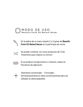Sérum de retinol Truth Treatments Treat todo tipo piel