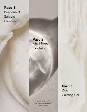 Kit tratamiento facial exfoliante Truth Treatments Exfoliating System