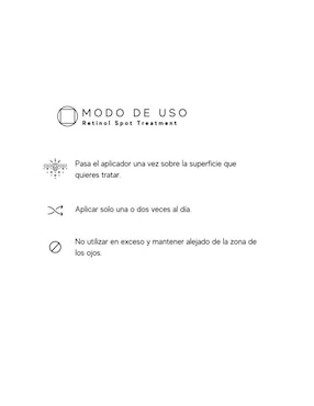 Sérum antiacné Truth Treatments Retinol Spot Treatment todo tipo piel