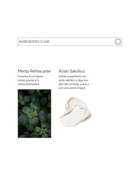 Limpiador facial Truth Treatments Peppermint Salicylic Cleanser para prevenir la aparición de manchas